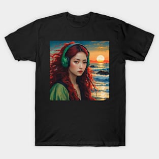 sunset in japan T-Shirt